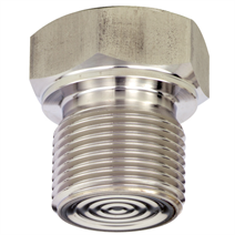 Diaphragm seal with threaded connection