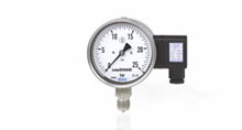 Pressure gauges with ouput signal