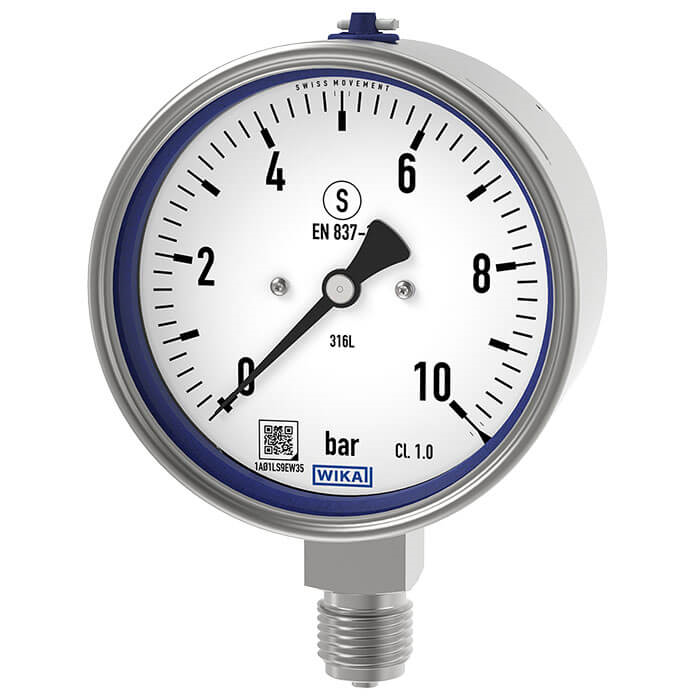 Local pressure store gauge