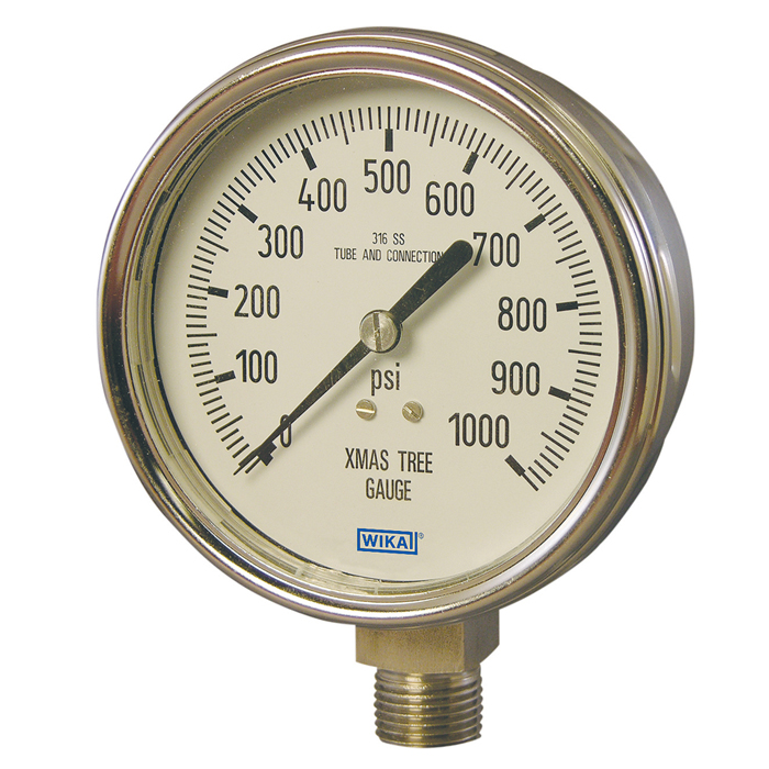 Spring Bourdon Tube Manometer Pressure Gauge View Bourdon Type | My XXX ...