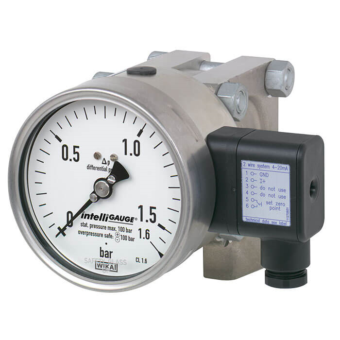 Digital differential pressure hotsell gauge