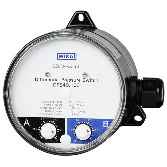 Differential pressure switch DPS40 WIKA Canada