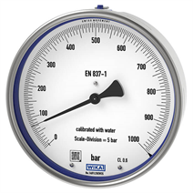 Test gauge, stainless steel