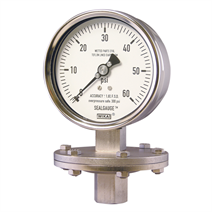 Diaphragm Pressure Gauge<br>
Type 432.30 - Dry Case<br>
Type 433.30 - Liquid-filled Case