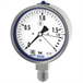 Bourdon tube pressure gauge, stainless steel